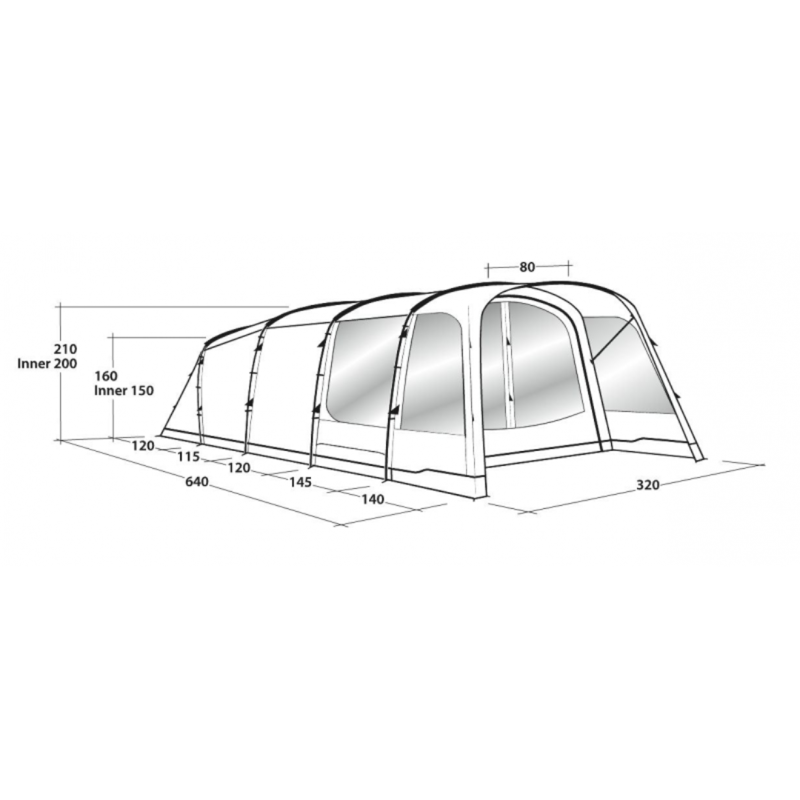 Outwell Greenwood 5 Tent-2